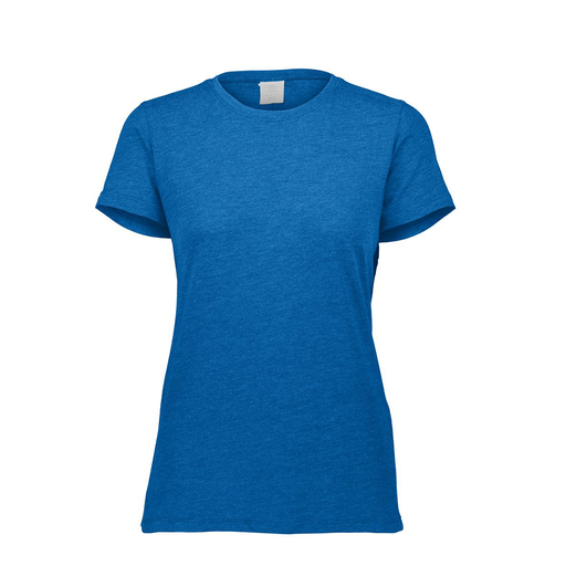 [FTSCUBRY-FAXS-LOGO1] Decker Women's Tri-Blend T-Shirt - Short Sleeve (Female Adult XS, Royal, Logo 1)